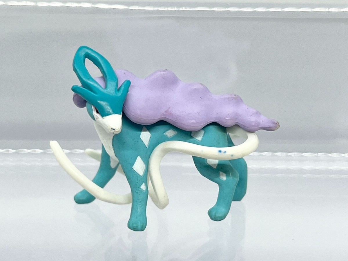 Pokemon Clipping Figure Suicune Bandai 2010 Toy Japan J177