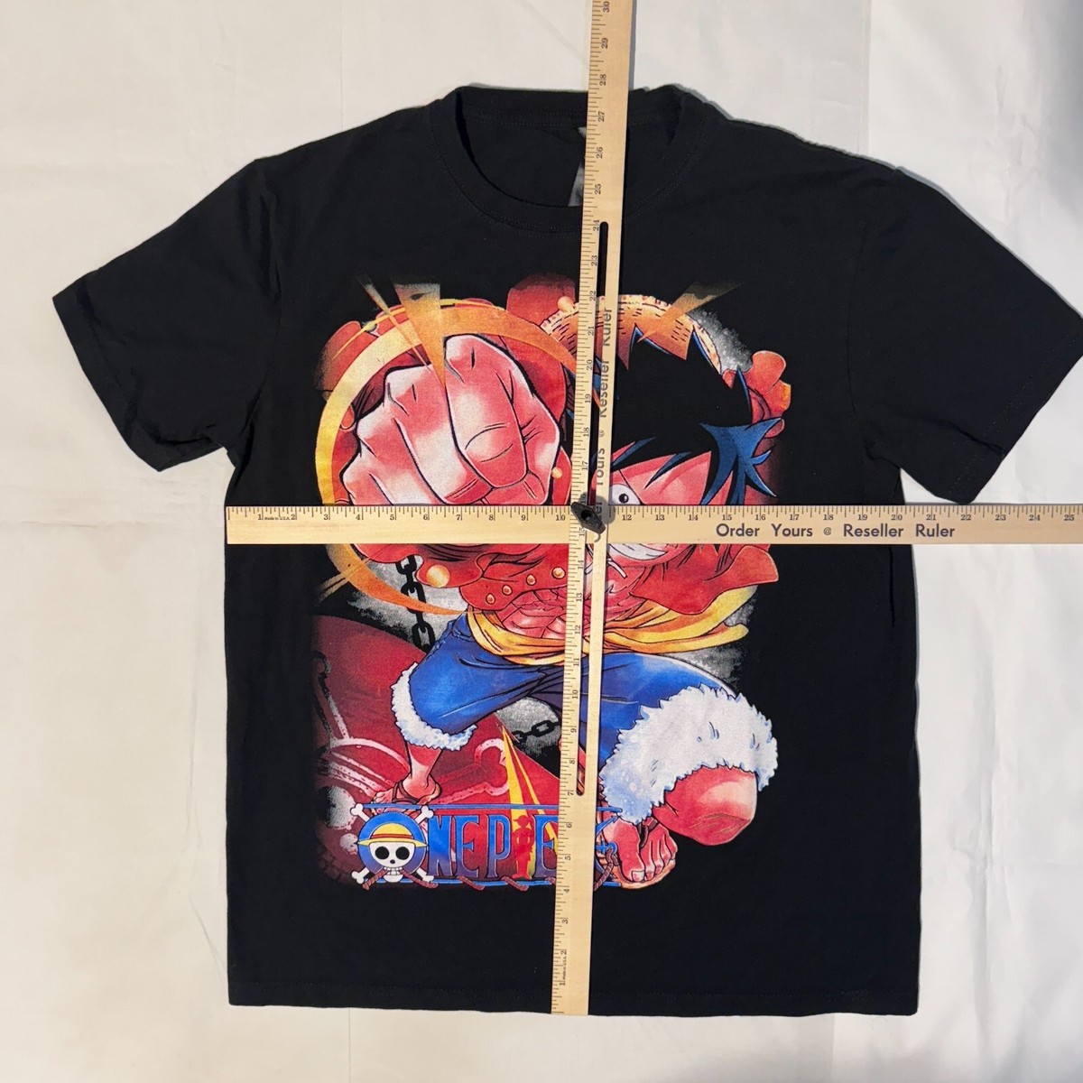 One Piece Animex Mexican Bootleg Monkey Luffy Anime Tshirt L