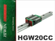 New Hiwin HGW20CCZAC Flange Block Linear Guides HGW20 Series up to 4000mm Long