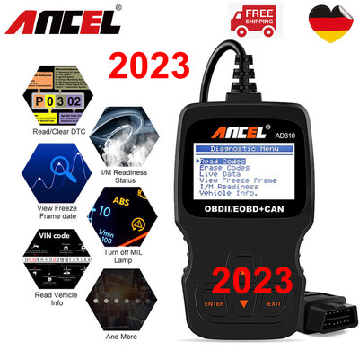 Neu ANCEL AD310 OBD2 Auto Motordaten Auto Code Reader Diagnosegerät Scan Tool