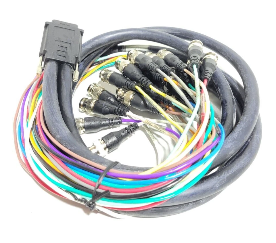 Cable Matrox Breakout Multipin Color Wave Modelo: 16034-00 Negro - ¡NUEVO! Foto 2 de 4