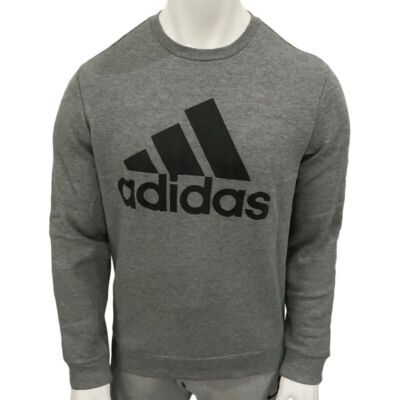 MSRP $59.99 NWT ADIDAS MOUNTAIN MEN'S GRAY LONG SLEEVE CREW NECK SWEATSHIRT S M