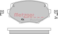 Brake Pad Set, disc brake for MAZDA:MX-5 I,MX-5  ,MIATA I,MX-5 II,MIATA II