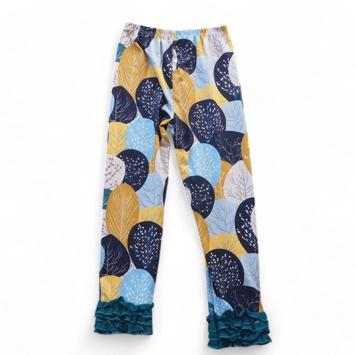 Unbranded Boutique Floral Print Pants Multicolor Youth Girls 8 - Picture 2 of 9