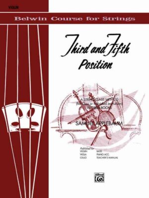 Third and Fifth Position String Builder : Violin, Paperback by Applebaum, Sam...