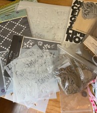 DESTASH SCRAPBOOK PAPER AND EMBELLISHMENTS FOUR