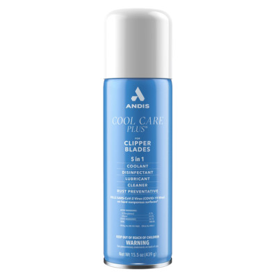 Andis Cool Care Plus Spray für Haarschneidemaschinen - 5 in 1 Formel - 439g