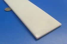 Hdpe White Bar 1/4" Thick x 2.75" Wide x 48" Long, 2 Units, 8 Ft Total