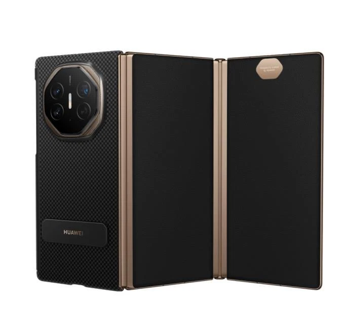 原装华为 Mate XT 终极设计旋转支架芳纶纤维外壳 保护套 — 第 4/4 张图片