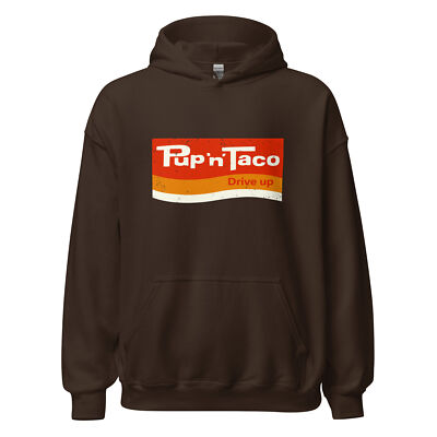 ワン13本セット Pup 'n' Taco Hoodie - Retro 70s Vintage Fast Food Chain Sweatshirt