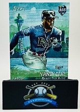2024 Topps Spotlight By Andy Friedman Yandy Diaz Topps Logo Laminate 21/25