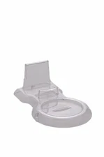 Cup and Saucer Display Stand Holder with Rounded Front Pack of 6 Pcs Made in USA