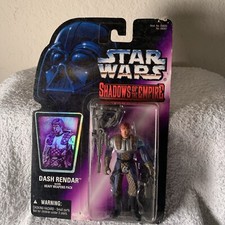 DASH RENDAR Star Wars Shadows Of The Empire Vintage Kenner 1996 90's Moreinstore