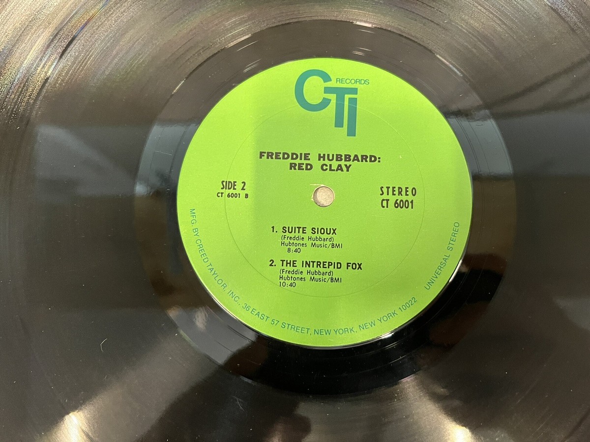 Freddie Hubbard Red Clay CT 6001 オリジナル Freddie Hubbard: Red Clay (CTI) 1970 | LondonJazzCollector