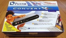 RARE NEW - PLEXTOR CONVERT XPVR PX-M402U DIGITAL VIDEO CONVERTER + TV ON YOUR PC