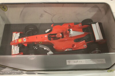 Hot Wheels 1/18 Scale J2980 Ferrari 248 F1 Michael Schumacher