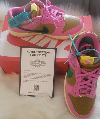 Size 8 - Nike Parris Goebel x Dunk Low Playful Pink W
