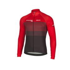 STEVENS Winter Trikot langarm Equipe Rot Fahrrad Rennrad Rad MTB