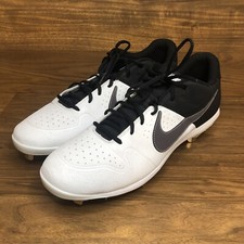 NIKE ALPHA HUARACHE VARSITY MENS BASEBALL METAL CLEATS SHOES AO7960-102 SIZE 16