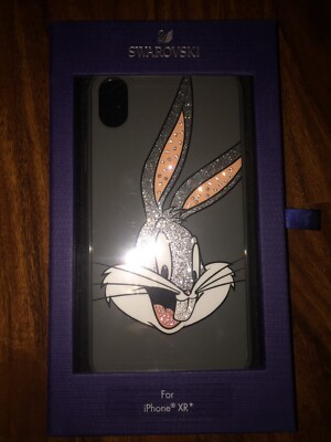 Swarovski Crystals Looney Tunes Bugs Bunny Apple iPhone XR/ X /XS Phone Case