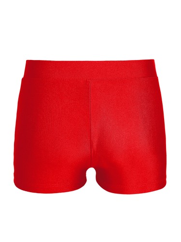 Girls Active Swim Shorts Shiny Silky Stretchy Bottoms Gymnastics Dance Pants - Picture 56 of 97