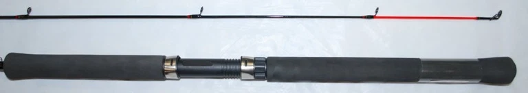 4 EA JIMMY HOUSTON 14' GRAPHITE TROLLING RODS CRAPPIE POLE LIGHT ACTION - Image 3 of 3