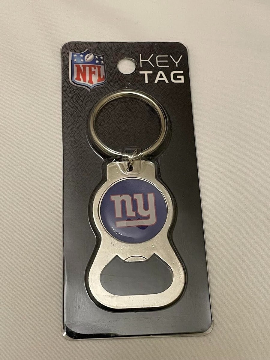 New York Giants Bottle Opener Key Chain Team Sports America Football Mancave