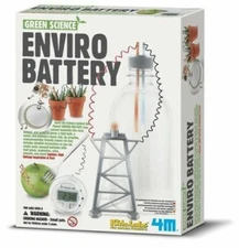 Green Science Enviro Battery Kit Exprimento ciencia niños school escuela toy