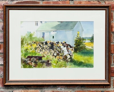 #ad Bucks County Pennsylvania Artist Ranulph Bye W C Tenants Harbor. St George Maine $850.00