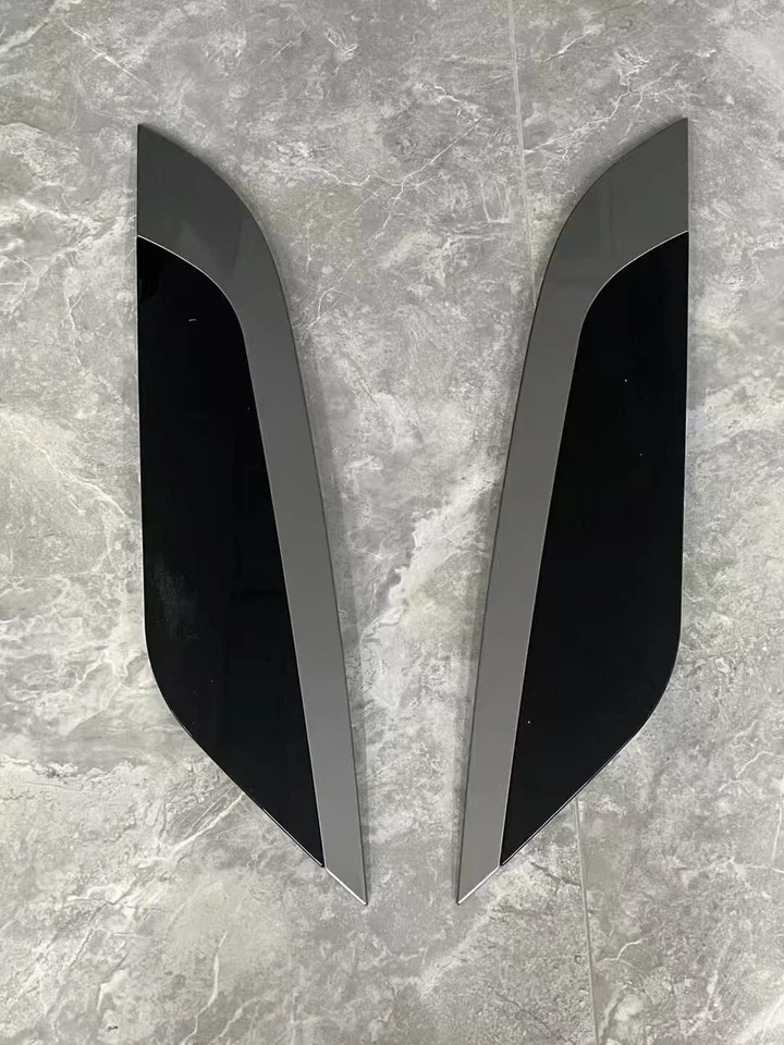 Cubierta de ventilación de salida de aire para capó de motor negro para Land Rover Defender 2021-2025 Foto 3 de 4