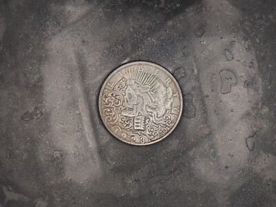 One Dollar: Lady Liberty Crowned Skull - Peace Dollar - NYC Head & Eagle