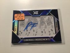 2018 XR Luminous Endorsements Blue Rookie Royce Freeman 46/49