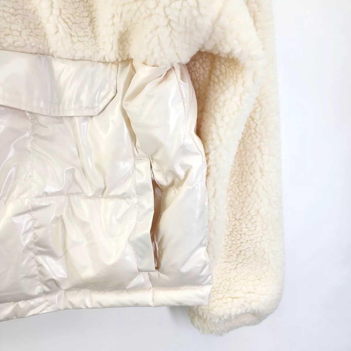 Nelly fluffy fur jacket cheap
