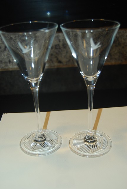 grey goose with martini glasses