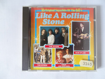 CD  Like A Rolling Stone  16  Superhits Of The 60's  - Byrds, Bob Dylan, The Doo