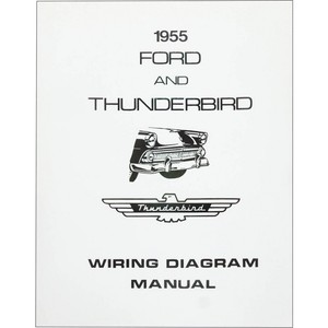 1955 Thunderbird Wiring Diagram Manual, 8 Pages 66-32506-1 | eBay