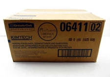 NEW Case 6 Rolls Kimberly Clark KimTech 06411 Refillable Bucket WetTask Wipers