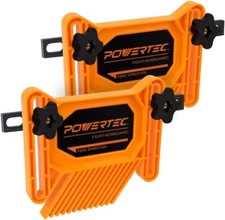POWERTEC Universal Tandem Featherboards for Table Saw, Router Table, Router Fenc