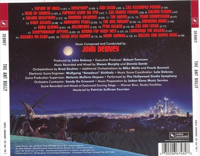 JOHN DEBNEY - THE ANT BULLY [ORIGINAL MOTION PICTURE SOUNDTRACK] NEW CD