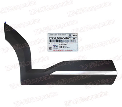 OEM REAR Door Lower Molding RIGHT TEXTURE 2024-25 EV9 LIGHT | WIND 87732DO000BKL