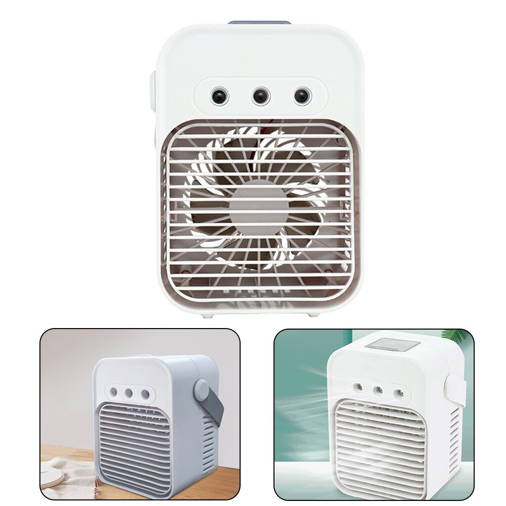 Desktop spray humidifier portable charging fan watercooled electric