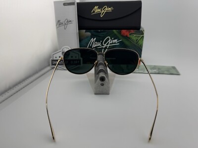 MAUI JIM FAIR WINDS MJ 554-16UTD GOLD BLACK GREY POLARIZED  display picture 3