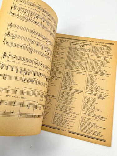 1942 Radio Hit Songs Vol 2 No. 10 & Hit Parader Magazine June 1943 Helen Forest - Imagen 6 de 8