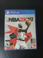 Standard Edition NBA 2K18 Basketball Game for the PlayStation 4 (PS4) Console