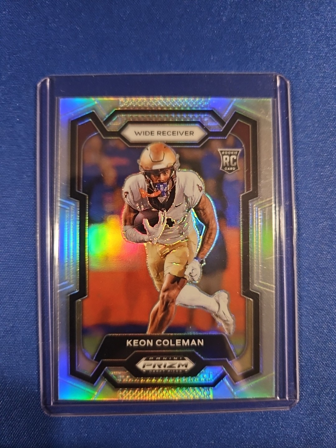 2024 Panini Prizm Draft Picks - Keon Coleman #120 Silver Prizm (RC)
