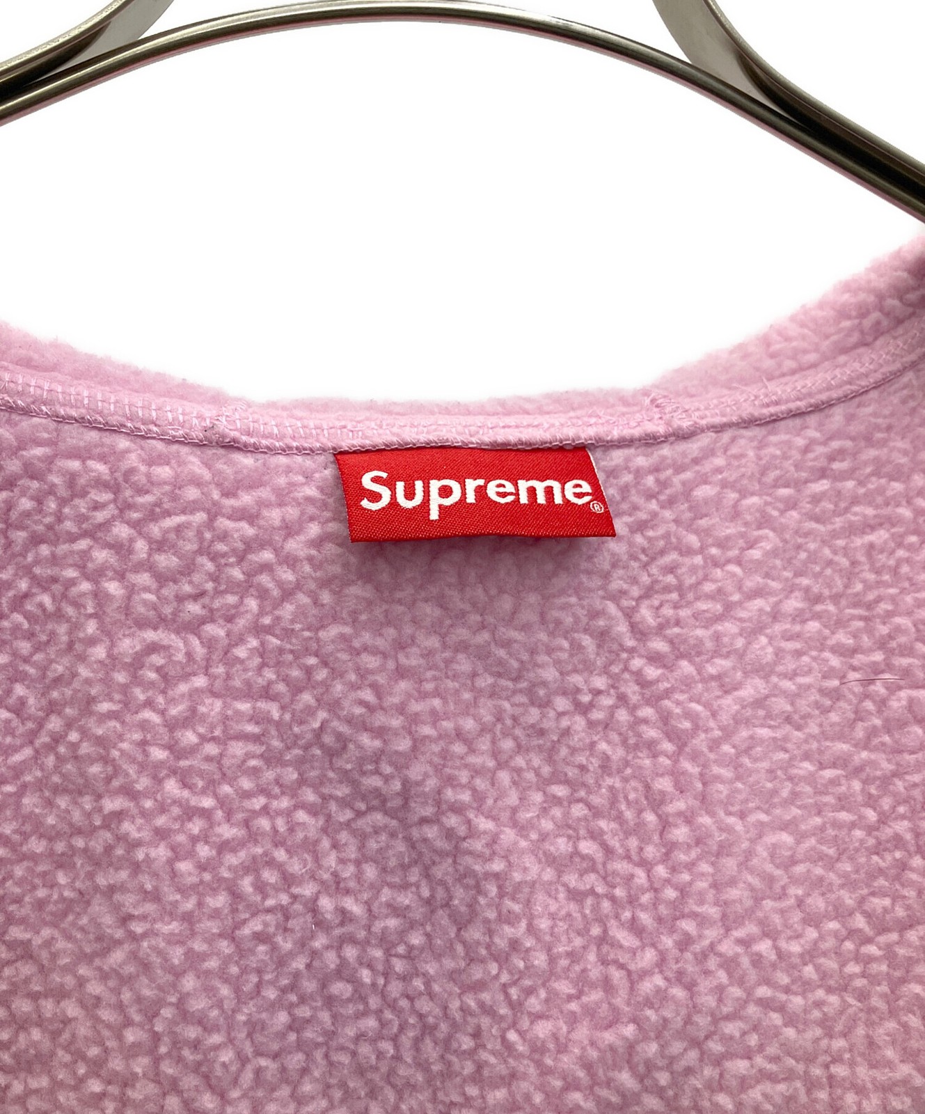 SUPREME Small Box Zip-Up Sweatshirt Size: M Violet Men thumbnail 11