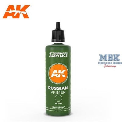 AK Interactive S.L. AK-11246 RUSSIAN GREEN SURFACE PRIMER