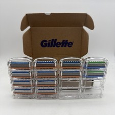 Hojas de afeitar Gillette Fusion5 ProGlide para hombre - 12 recambios NUEVO