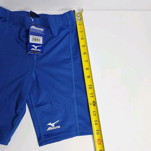 XXS Womens Mizuno Royal BLUE Softball Compression Shorts NWT Volleyball 6" Xxsm - Picture 4 of 10