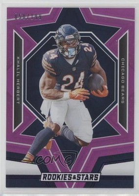 2023 Panini Rookies & Stars Purple 58/199 Khalil Herbert #16 0b3